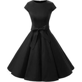 Dressystar DS1956 Vintage 1950s Retro Rockabilly Prom Dresses Cap-Sleeve XS Blush in Kuwait