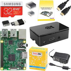 CanaKit Raspberry Pi 3 Complete Starter Kit - Includes 32 GB EVO+