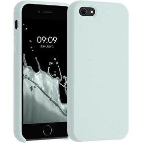 kwmobile Case Compatible with Apple iPhone SE (1.Gen 2016) / iPhone 5 / iPhone 5S Case - TPU Silicone Phone Cover with Soft Finish - Ocean Blue