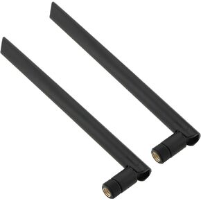 eMagTech 2pcs 868MHz RP-SMA Male Aerial Antenna 5dBi 90 Degree Foldable Antenna Replacement Compatible with LoRa Helium HNT Compatible with LoRaWAN