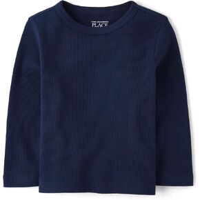 The Children's Place Baby Boys' and Toddler Long Sleeve Thermal Shirt
