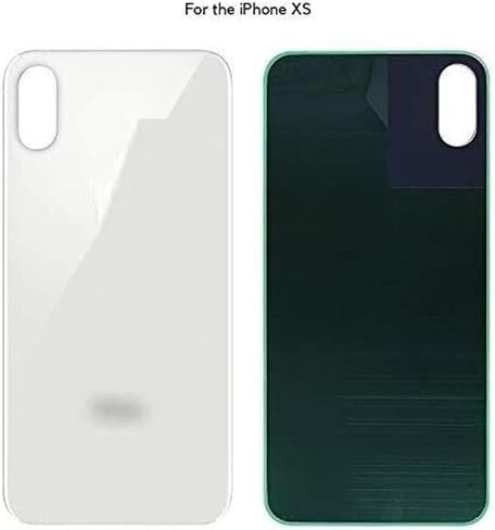 CELL4LESS Back Glass Replacement Compatible with and for The iPhone Xs MAX NO Logo (Silver) in Saudi Arabia