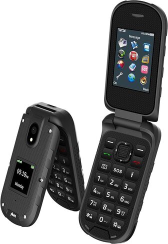 هاتف Plum RAM Plus 4G Volte غير مقفل متين وقوي 2022 موديل ATT Tmobile - أسود in Saudi Arabia