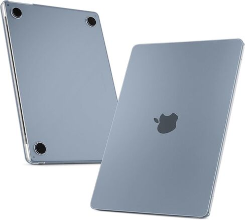Batianda Matte Ultra-Thin M3 MacBook Air 13.6 inch Case 2022 2023 2024 Release Model A2681 A3113 Durable Fingerprint-Resistant, Precision Fit, with TPU Keyboard Cover and OTG Adapter, Translucent in Kuwait