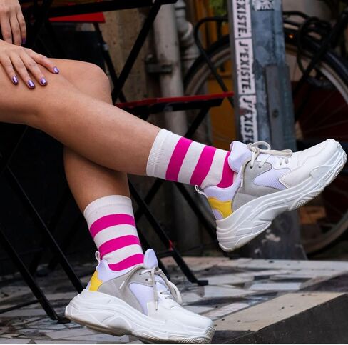 Women's Donut Socks Gift Boxes (6 Pack) - Fun, Colorful, and Super Soft Socks in Kuwait