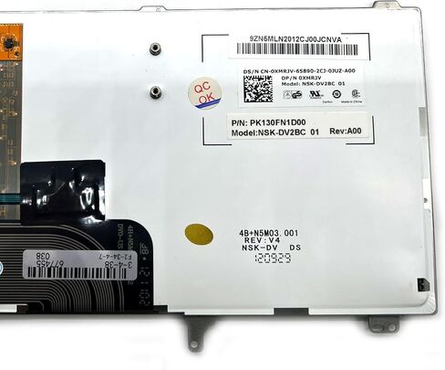 Peidesi لوحة مفاتيح بديلة بتصميم أمريكي مع مؤشر إضاءة خلفية متوافقة مع سلسلة Dell Latitude E5420 E5430 E6220 E6320 E6330 E6420 E6430 E6440 in Kuwait