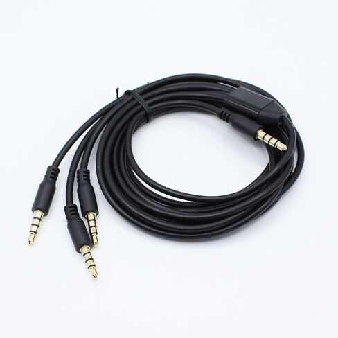 3.5mm Headphone Splitter 1 to 3-Ways 3.5mm (1/8") TRRS 4-Pole Gold Plated Male to 3-Male Stereo Audio Splitter Cable for Headphone and Speakers(2M/78In) in Kuwait