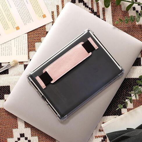 CoBak Clear Case for 6" Kindle 11th Generation 2022 with Elastic Hand Strap - Ultra-Slim Soft TPU Transparent Cover, Lightweight & Durable Protection in Saudi Arabia