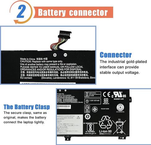 ASODI L18L3P72 SB10K97659 Laptop Battery Compatible with Lenovo ThinkPad X13 Yoga 1st Gen ThinkPad X390 Yoga Series L18M3P72 02DL021 5B10W13927 02DL022 SB10K97660 L19M3P71 02HM886 51Wh in Saudi Arabia