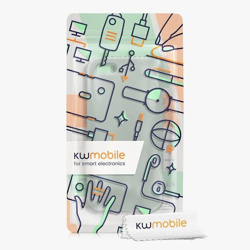 kwmobile Case Compatible with Apple iPhone SE (1.Gen 2016) / iPhone 5 / iPhone 5S Case - TPU Silicone Phone Cover with Soft Finish - Ocean Blue in Saudi Arabia