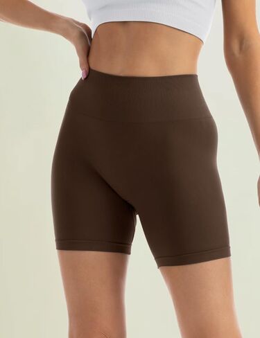 Women's Scrunch Butt Gym Shorts High Waist Workout Booty Shorts in Kuwait