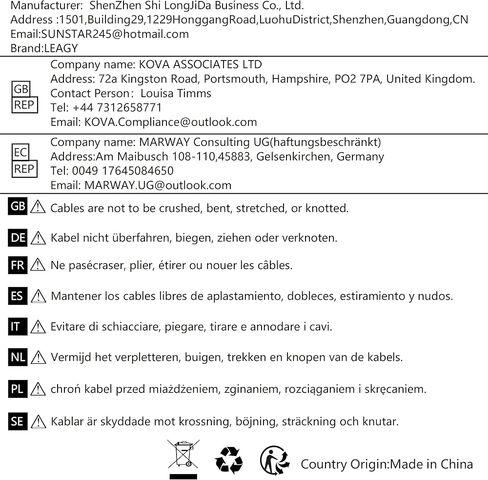 كابل LEAGY AV بطول 5 أقدام لكاميرات الفيديو Sony Handycam Mini DV وDVD in Kuwait