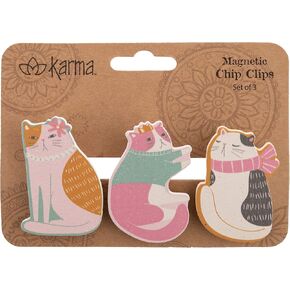 Karma Gifts Shaped Magnetic Chip Clips, Mushroom