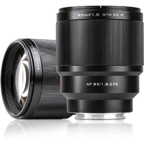 VILTROX 85mm f/1.8 F1.8 Mark II Full-Frame E-Mount Lens, Large Aperture Auto Focus Prime Lens for Sony E Mount Mirrorless Cameras A7 A7R A7S A7C A7II A7III A7RIII A7SIII A7RIV A9 A9II in Saudi Arabia