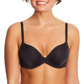 Maidenform Women's One Fab Fit Underwire, T-Shirt, Modern Demi, Lightly Lined Bra with Convertible Straps, Greyish Purple, 40C