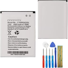 Replacement Battery C765804200L Compatible with BLU Studio 5.0 S ll D572A with Tools