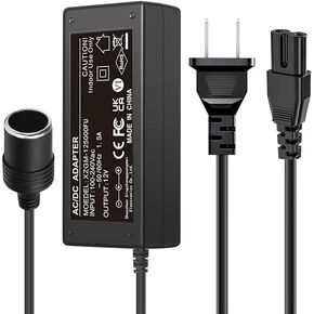 Power Supply Adapter for Igloo 12V AC Converter, for Iceless Kool Mate Cool Chill Thermolectric Coolers Charger Cord