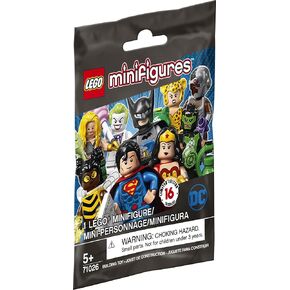 LEGO Minifigures DC Super Heroes Series 71026 Collectible Set (1 of 16 to Collect) Featuring Characters from DC Universe Comic Books, New 2020 (Single Mystery Bag)