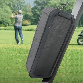 Magnetic Golf Speaker, Golf Cart Speakers Bluetooth - 40w Loud Bluetooth Speaker, Deep Bass, EQ, TWS, 30H Battery- Portable IPX7 Waterproof Bluetooth Speaker, Golf Accessories for Men