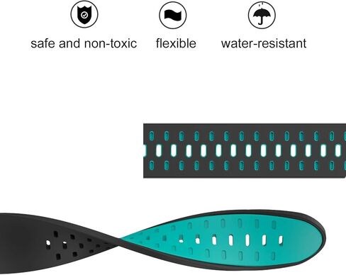 ISABAKE Watch Band for Garmin Vivoactive 3/3 Music/Forerunner 245/245 Music/645/645 Music/Venu Sq/Vivomove HR,20mm Soft Silicone Replacement Strap for Garmin Smart Watch Accessories in Saudi Arabia