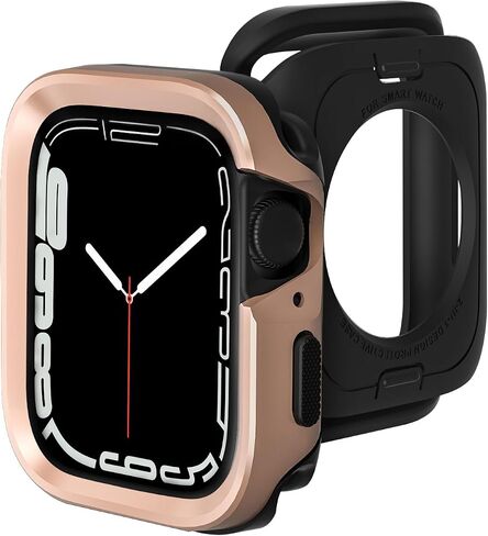 Apple Watch Ultra 2/Ultra Case 49mm, Military Grade Protection, Aluminum Alloy Case Apple Watch Accessories, with TPU Watch Back Cover Titanium for Apple Watch Ultra 49mm Case in Saudi Arabia