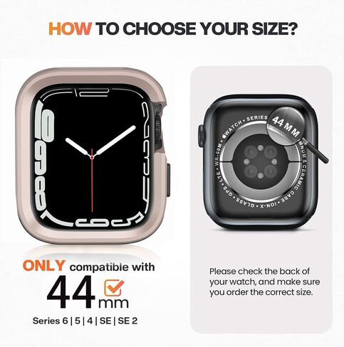 Apple Watch Ultra 2/Ultra Case 49mm, Military Grade Protection, Aluminum Alloy Case Apple Watch Accessories, with TPU Watch Back Cover Titanium for Apple Watch Ultra 49mm Case in Saudi Arabia