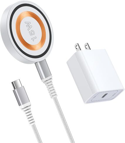 شاحن Google Pixel 8 Pro/7/6 اللاسلكي، وسادة شاحن Magsafe لاسلكية تعمل بنظام Android شحن سريع لهاتف iPhone 15 Pro Max 14 13، Samsung S24 Ultra Plus S23 شاحن مغناطيسي USB C Stand 15W+20W Type-C in Saudi Arabia