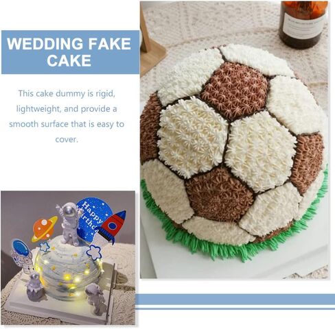 كرات إسفنجية لديكور عيد الميلاد، كرة إسفنجية دائرية مقاس 25.4 سم، كرات بيضاء ناعمة للفنون والحرف اليدوية، مشروع أو حفل زفاف، حفلة عطلة (10 بوصة) لتزيين كب كيك الزفاف in Kuwait