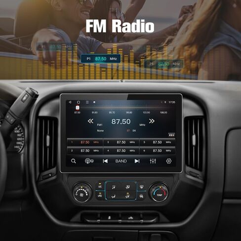 13.1 inch Car Radio Stereo for Chevy Silverado GMC Sierra 2014-2018 with CarPlay Android Auto in Saudi Arabia