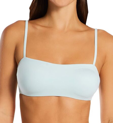 Hanes Women's Eco Luxe Bandeau Contour Wirefree DHY205, Lilac Meringue, Small in Kuwait