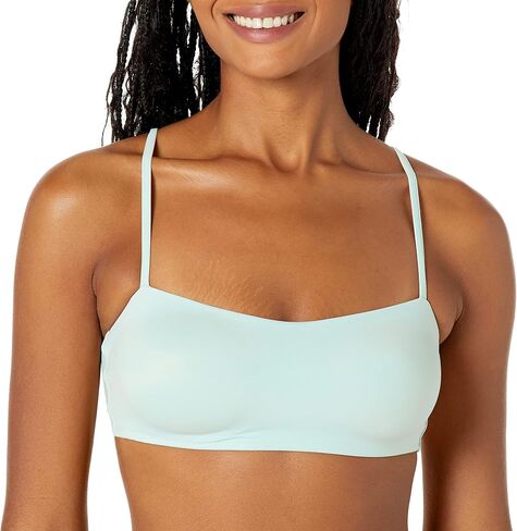 Hanes Women's Eco Luxe Bandeau Contour Wirefree DHY205, Lilac Meringue, Small in Kuwait