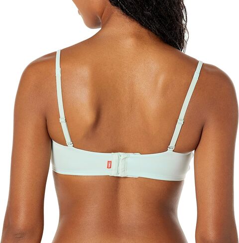 Hanes Women's Eco Luxe Bandeau Contour Wirefree DHY205, Lilac Meringue, Small in Kuwait