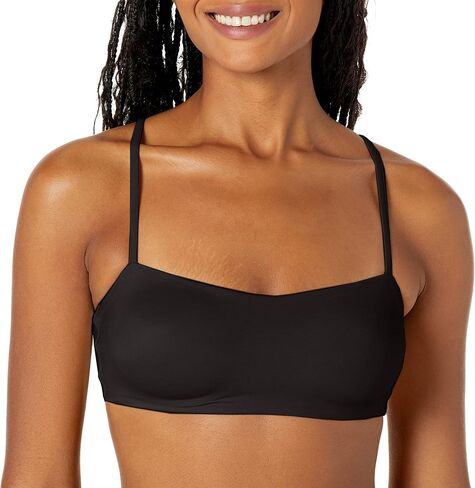 Hanes Women's Eco Luxe Bandeau Contour Wirefree DHY205, Lilac Meringue, Small in Kuwait