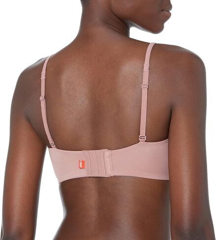 Hanes Women's Eco Luxe Bandeau Contour Wirefree DHY205, Lilac Meringue, Small in Kuwait