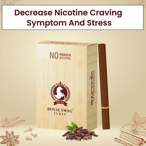 Herbal Cigarettes Clove ed(40 Sticks) | 100% Tobacco Free & Nicotine Free in Saudi Arabia