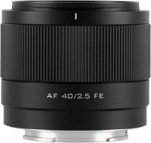 VILTROX 40mm F2.5 FE, 40mm f/2.5 E-Mount Full Frame AF Prime Lens Wide Angle Lens for Sony e Mount a7cr a7cii a7c a6700 zv-e100 a6600 a6400 a7iv a7iii in Saudi Arabia