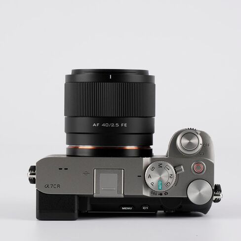 VILTROX 40mm F2.5 FE, 40mm f/2.5 E-Mount Full Frame AF Prime Lens Wide Angle Lens for Sony e Mount a7cr a7cii a7c a6700 zv-e100 a6600 a6400 a7iv a7iii in Saudi Arabia