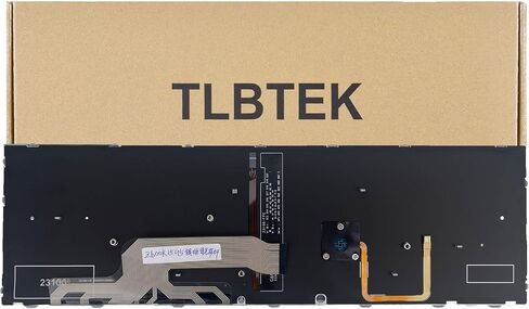 استبدال لوحة المفاتيح الخلفية TLBTEK متوافق مع HP ZBOOK 15 G5 G6 وZBOOK 17 G5 G6 Laptop L29635-001 L12765-001 L28407-001 (لا يناسب سلسلة Zbook 15U G5) in Saudi Arabia