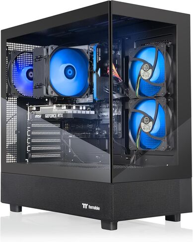 Thermaltake Vista i460T Gaming Desktop (Intel® Core™ i7-14700F, ToughRam 32GB DDR5 5600MT/s RGB Memory, NVIDIA® GeForce RTX™ 4060 Ti, 1TB NVMe M.2, WiFi, Windows 11) V27B-B760-46T-LCS in Saudi Arabia