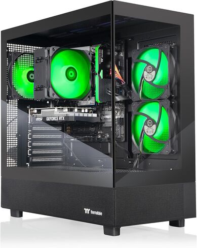 Thermaltake Vista i460T Gaming Desktop (Intel® Core™ i7-14700F, ToughRam 32GB DDR5 5600MT/s RGB Memory, NVIDIA® GeForce RTX™ 4060 Ti, 1TB NVMe M.2, WiFi, Windows 11) V27B-B760-46T-LCS in Saudi Arabia