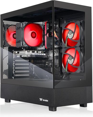 Thermaltake Vista i460T Gaming Desktop (Intel® Core™ i7-14700F, ToughRam 32GB DDR5 5600MT/s RGB Memory, NVIDIA® GeForce RTX™ 4060 Ti, 1TB NVMe M.2, WiFi, Windows 11) V27B-B760-46T-LCS in Saudi Arabia