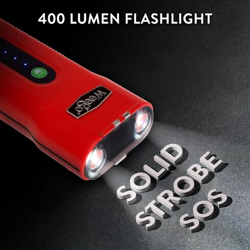 Weego 44S، 2100 Peak Amp / 440 Cranking Amp Jump Pack لمحركات الغاز 7 لتر ومحركات الديزل 3.5 لتر، مشغل قفز السيارة المحمول 12 فولت، كابلات توصيل حاصلة على براءة اختراع مع حزمة بطارية، برتقالي (N44S) in Saudi Arabia