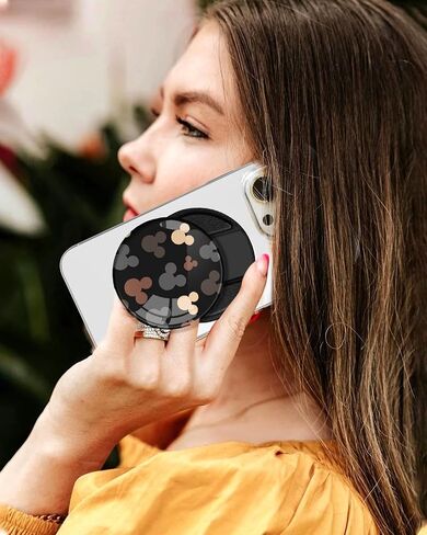 Phone Grip Compatible with Magsafe - Women Girls Phone Ring Holder Grip Stand Finger Grip Kickstand Cute Girly Kawaii Flowers Compatible with Magsafe Accessories for iPhone 15/14/13/12 Series in Kuwait