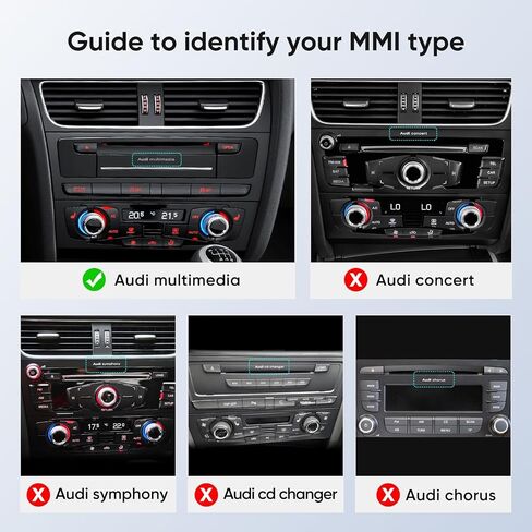10.25 Touchscreen Wireless Carplay Android Auto for Audi B8 B8.5 A4 S4 A5 S5 RS4 RS5 2009-2016 with Multimedia Car Radio Stereo Support Factory Camera USB Video Playback Mirroring in Saudi Arabia