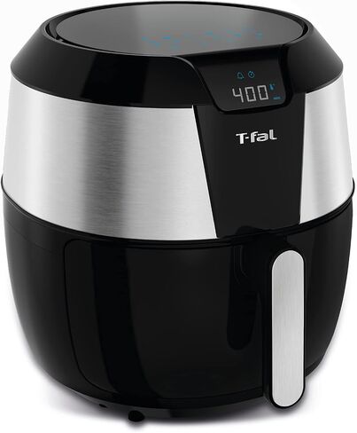 T-fal 9 in 1 Toaster Oven Air Fryer Combo Stainless Steel Convection Countertop Oven, Fast Heatup, 7 Pound Chicken Capacity, Extra Crispy Results, Toast, Bake, Air Fry, Reheat, Broil in Saudi Arabia