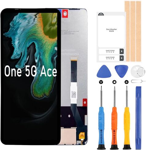 استبدال الشاشة لشاشة Motorola Moto G 5G/One 5G Ace LCD، XT2113 XT2113-3 XT2113-55 مجموعة شاشة تعمل باللمس مع أدوات إصلاح مجانية in Saudi Arabia