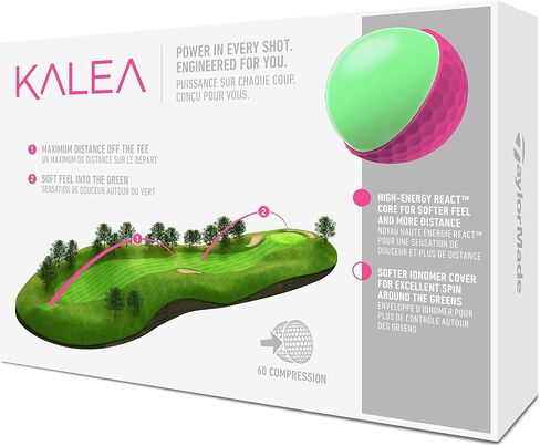 TaylorMade Women's Kalea Golf Balls (2019) in Saudi Arabia