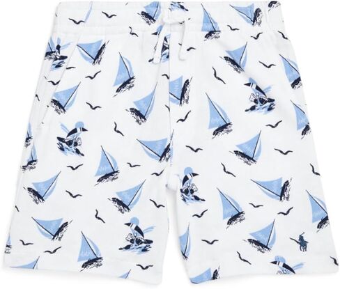 سروال سباحة للأطفال من رالف لورين ترافيلر بولو بير للإبحار، أبيض/أزرق، 3-6 أشهر in Kuwait