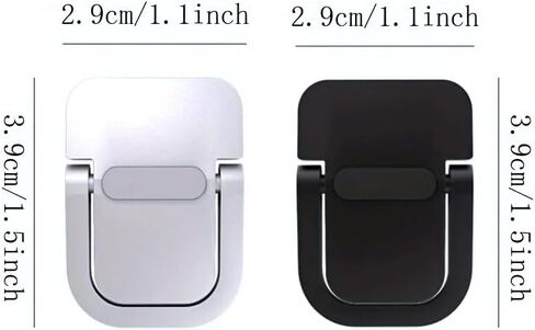 1 Pair Laptop Stand Invisible Paste Bracket Storage Folding Portable Heightening Shelf Keyboard Base Foot Support Shelf in Saudi Arabia