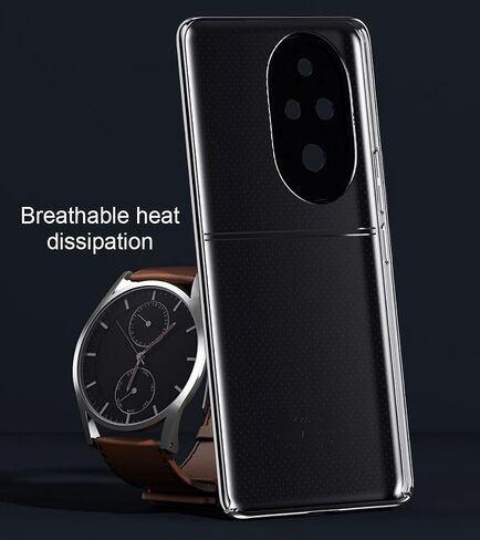 QUIETIP Case Compatible with Honor 200 Pro with Tempered Glass Screen Protector,Hard PC Protective Cover,Green in Saudi Arabia